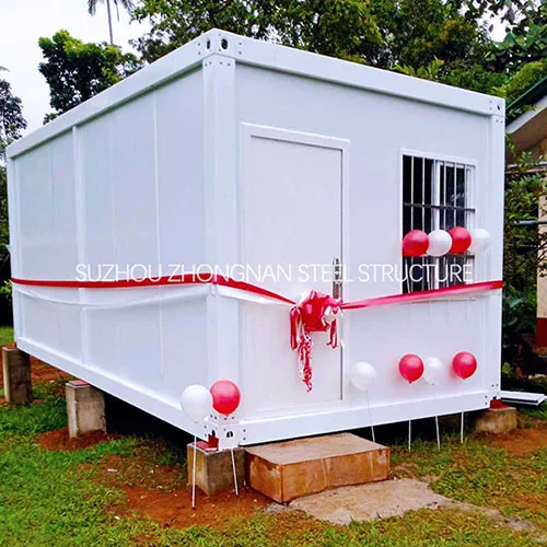 Prefabricated houses used by the Philippines for their own living