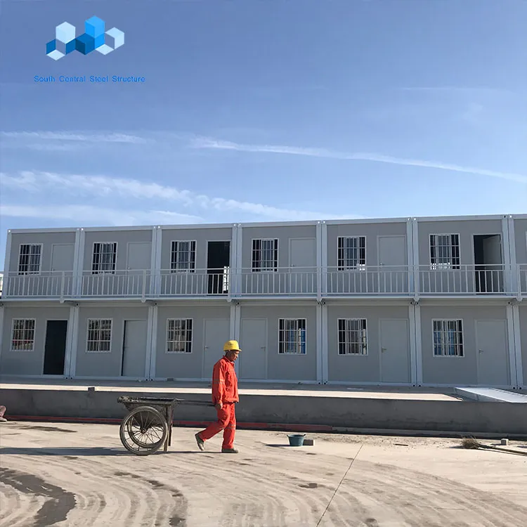 Two-story Worker's Dormitory for Construction Site