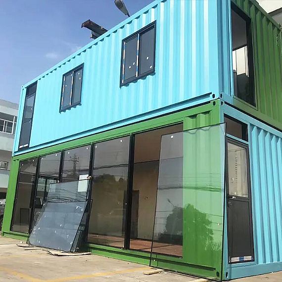 Envío de casas de contenedores vivos