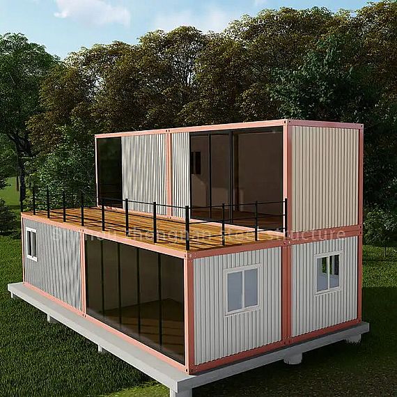 Casa contenedor de envío