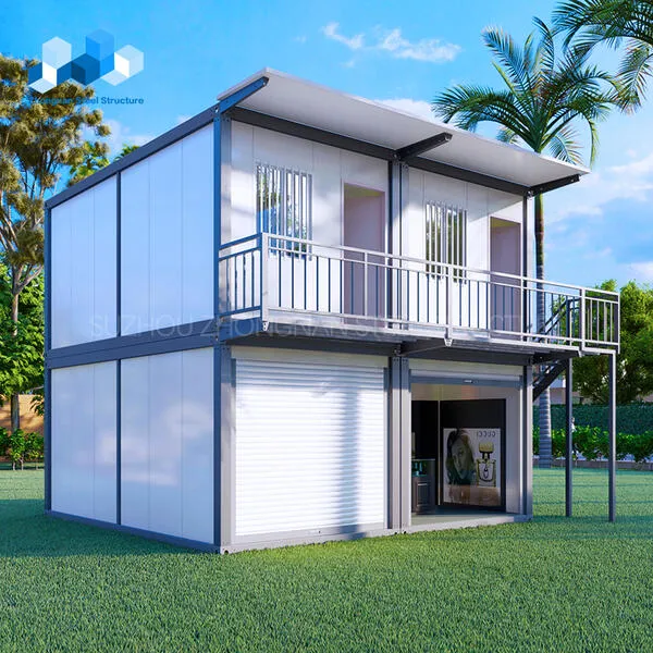 double-story container house double-story container house
