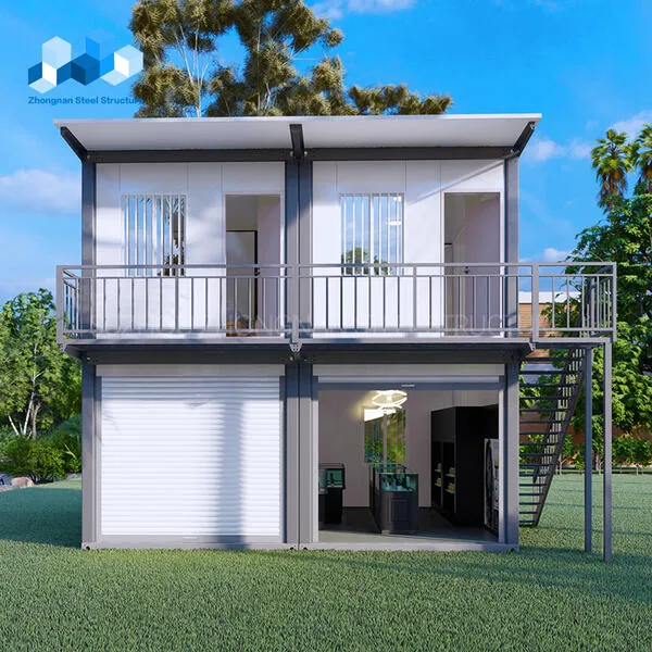 double-story container house double-story container house