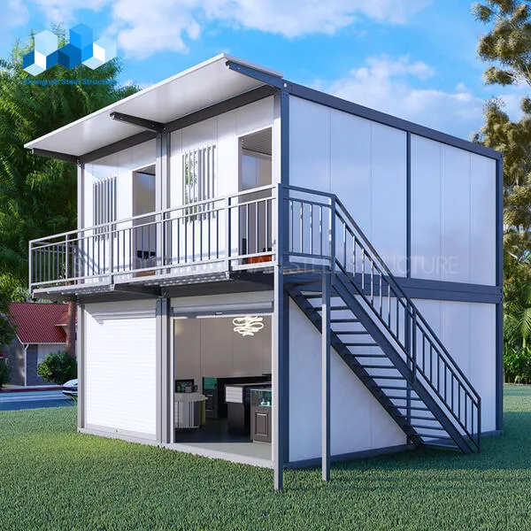 double-story container house double-story container house