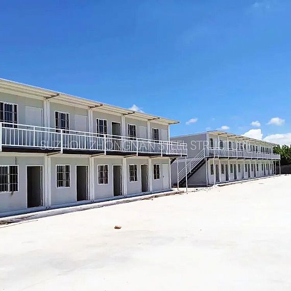 Casa de contenedor de oficina de dormitorio temporal