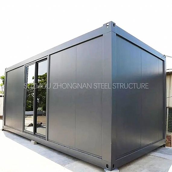 US Customer Flat Pack Container House Model