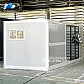 Folding Container Reception Room with Glass Curtain Wall - ZN04291