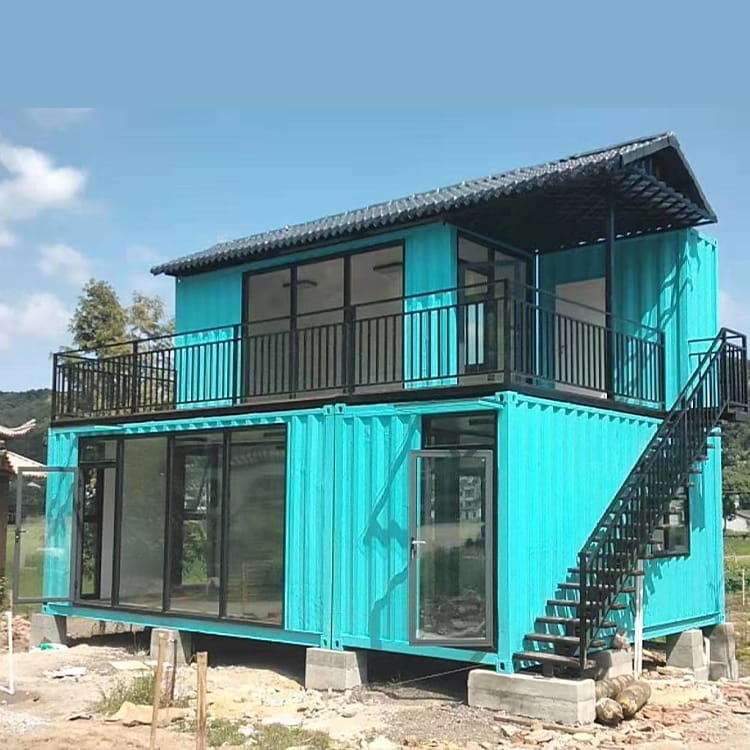 Shipping living container houses