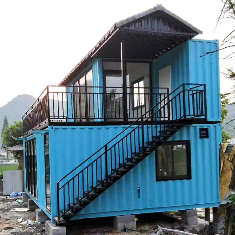 Shipping living container houses